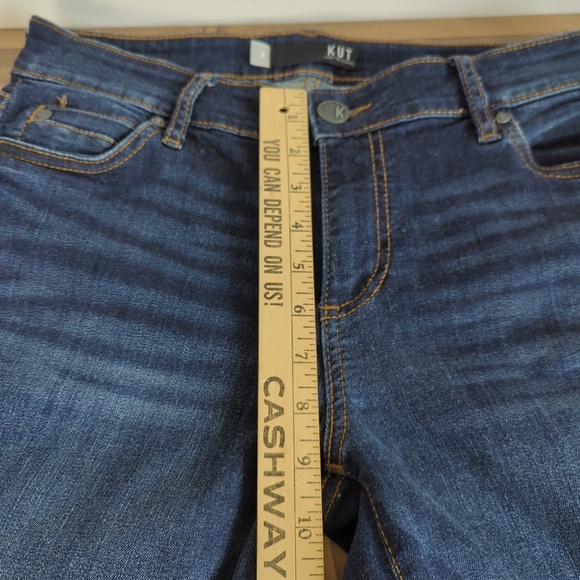 Kut From the Kloth Catherine Boyfriend Jeans SZ 4 - Picture 8 of 12